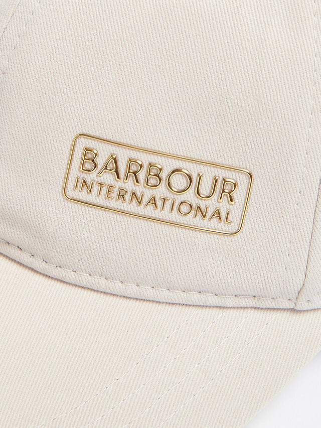 Barbour International Norton Sports Baseball Cap, Silver Cloud