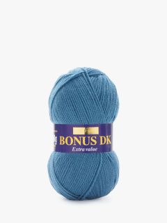 Hayfield Bonus DK Knitting Yarn, 100g, Denim