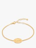 Monica Vinader Talisman Heart Chain Bracelet, Gold