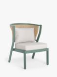 John Lewis Stromness Garden Lounge Chair, Sage Green