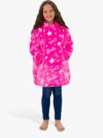Barbie Hugzee Oversized Fleece Hooded Blanket, Pink