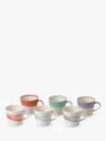 Royal Doulton 1815 Bold Porcelain Mugs, Set of 6, 400ml, Assorted