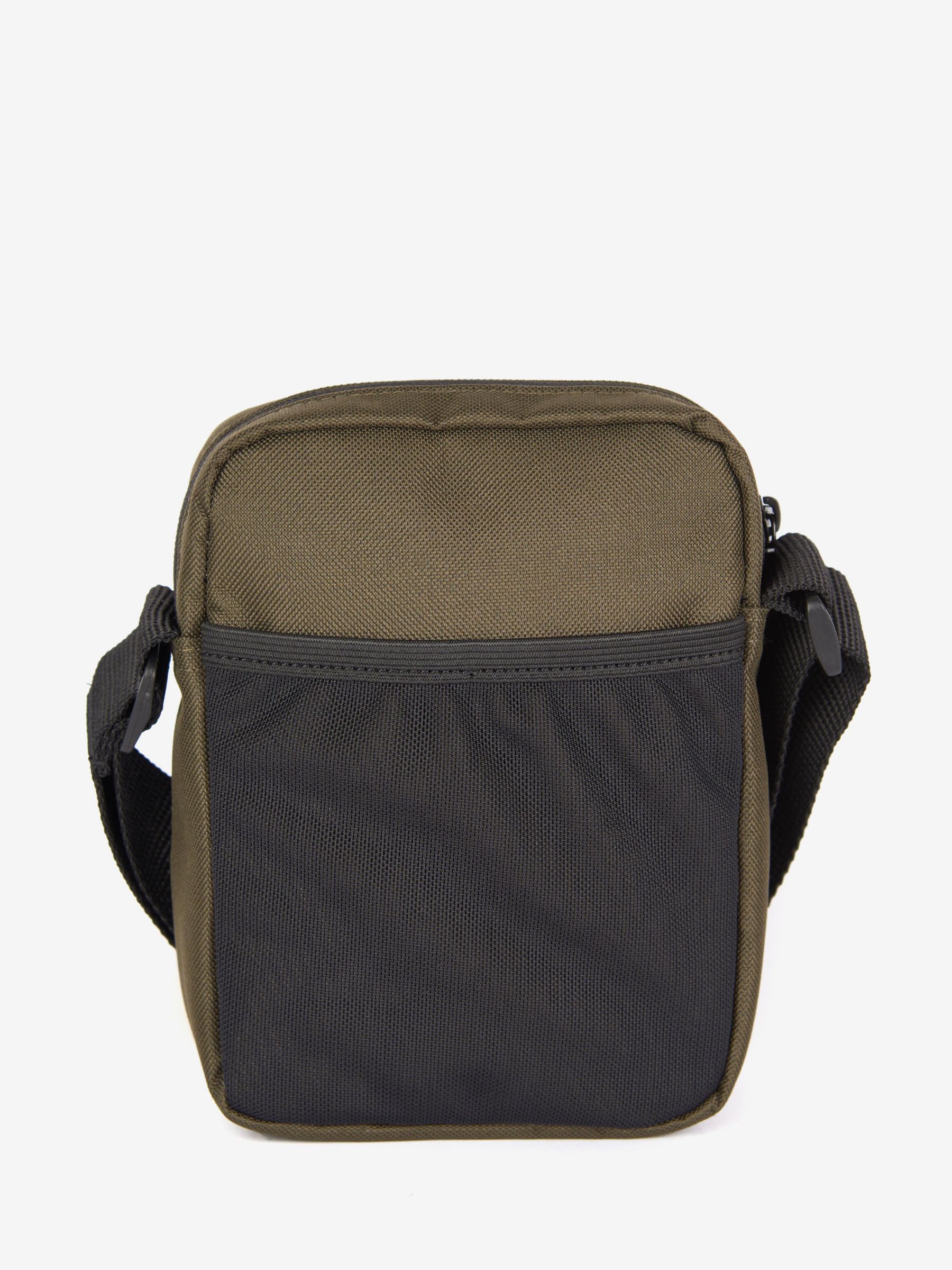 Barbour Arwin Canvas Cross Body Bag, Olive/Black at John Lewis & Partners