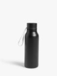 John Lewis ANYDAY Double Wall Stainless Steel Leak-Proof Drinks Bottle, 500ml, Black