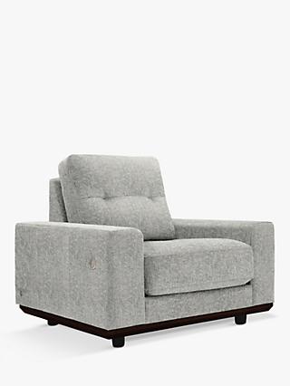 The Seventy One Range, G Plan Vintage The Seventy One with USB Charging Port Armchair, Sorren Grey