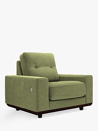 The Seventy One Range, G Plan Vintage The Seventy One with USB Charging Port Armchair, Marl Green