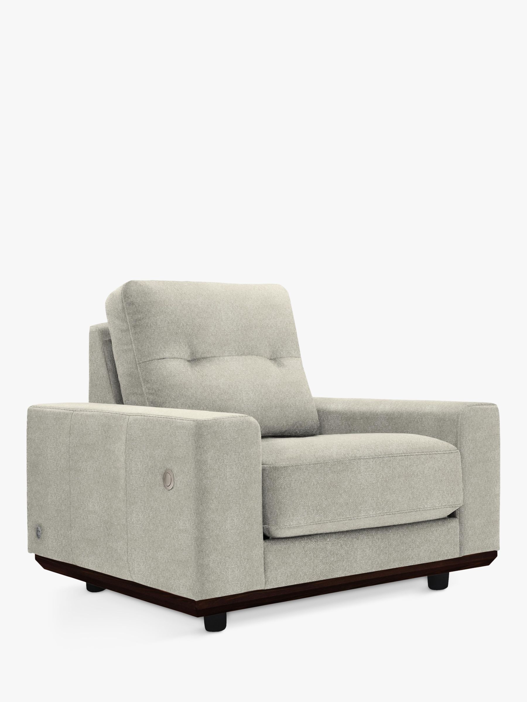 The Seventy One Range, G Plan Vintage The Seventy One with USB Charging Port Armchair, Sherbert Cloud