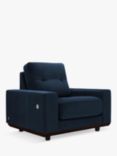 G Plan Vintage The Seventy One with USB Charging Port Armchair, Plush Indigo