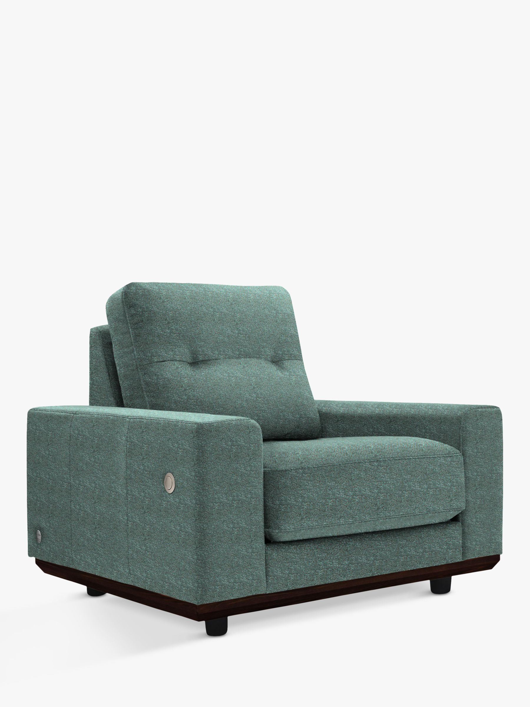 The Seventy One Range, G Plan Vintage The Seventy One with USB Charging Port Armchair, Sherbert Teal