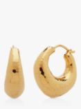 Monica Vinader Deia Chunky Hoop Earrings, Gold