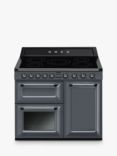 Smeg Victoria TR103I 100cm Electric Range Cooker with Induction Hob, Grey