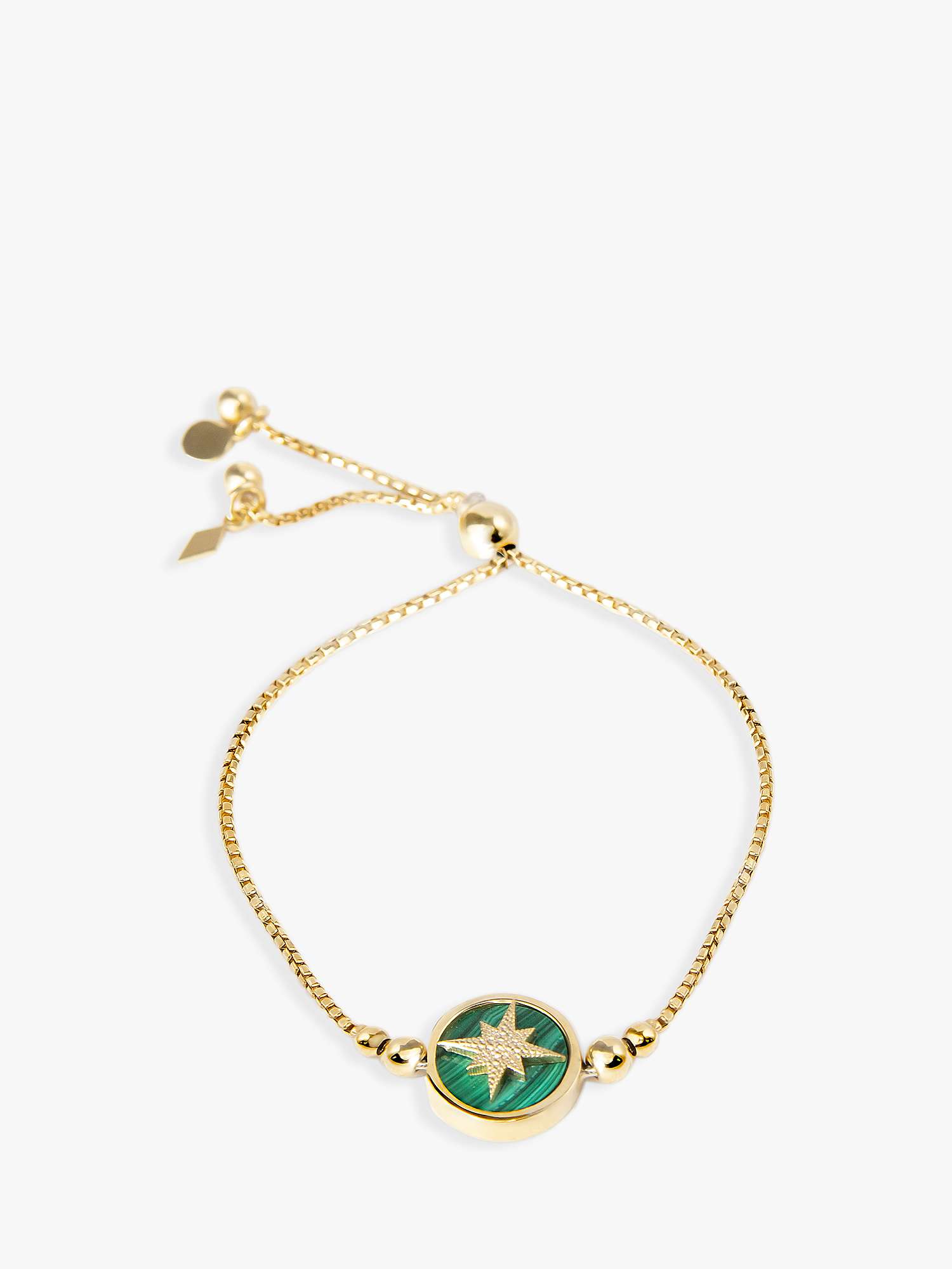 Buy LARNAUTI North Star Friendship Bracelet, Gold Online at johnlewis.com