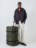 John Lewis Dakar Duffle 79cm 2-Wheel Large Suitcase, Khaki