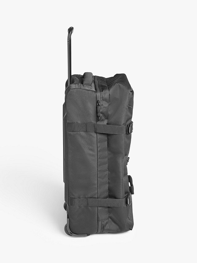 John Lewis Dakar Duffle 67cm 2-Wheel Medium Suitcase, Black
