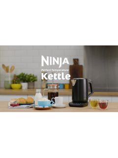 Ninja Black Perfect Temperature Kettle, Rapid Boil – KT200UK - Kitchen And  Beyond