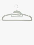 ADDIS Rubber Clothes Hangers, Pack of 10