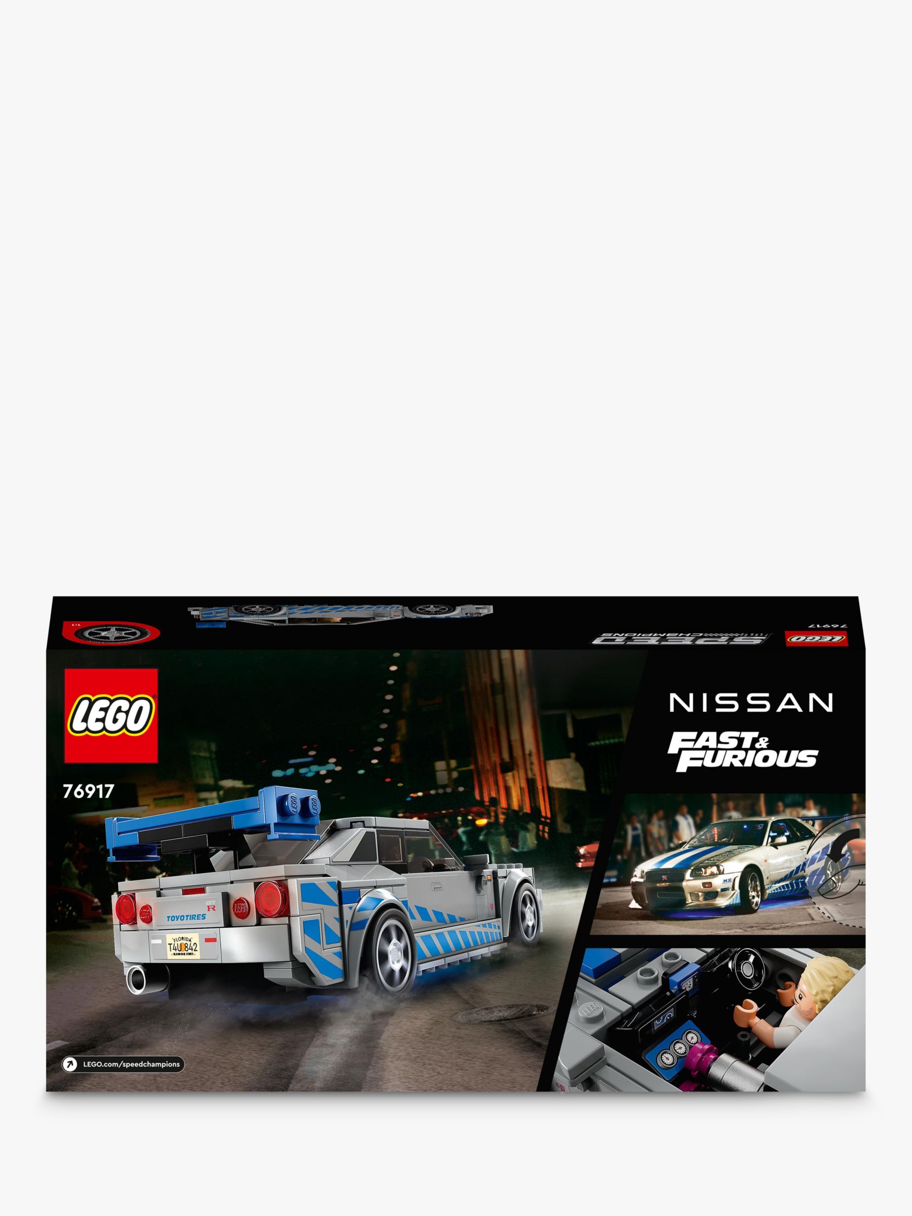 LEGO 76917 Speed Champions Nissan Skyline GT-R (R34) 2 Fast 2