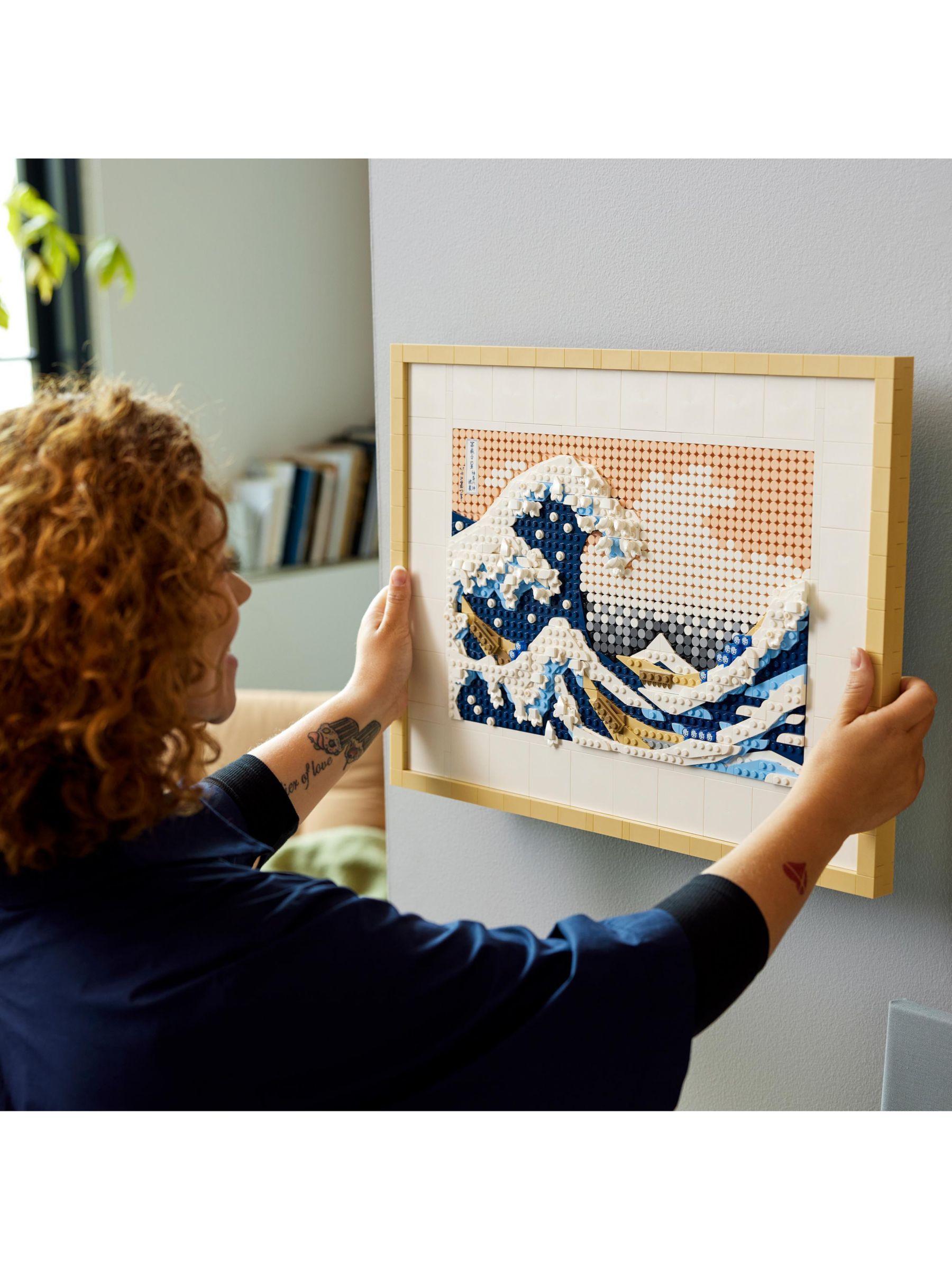 Lego Art Hokusai – The Great Wave Wall Art Adults Set 31208 : Target