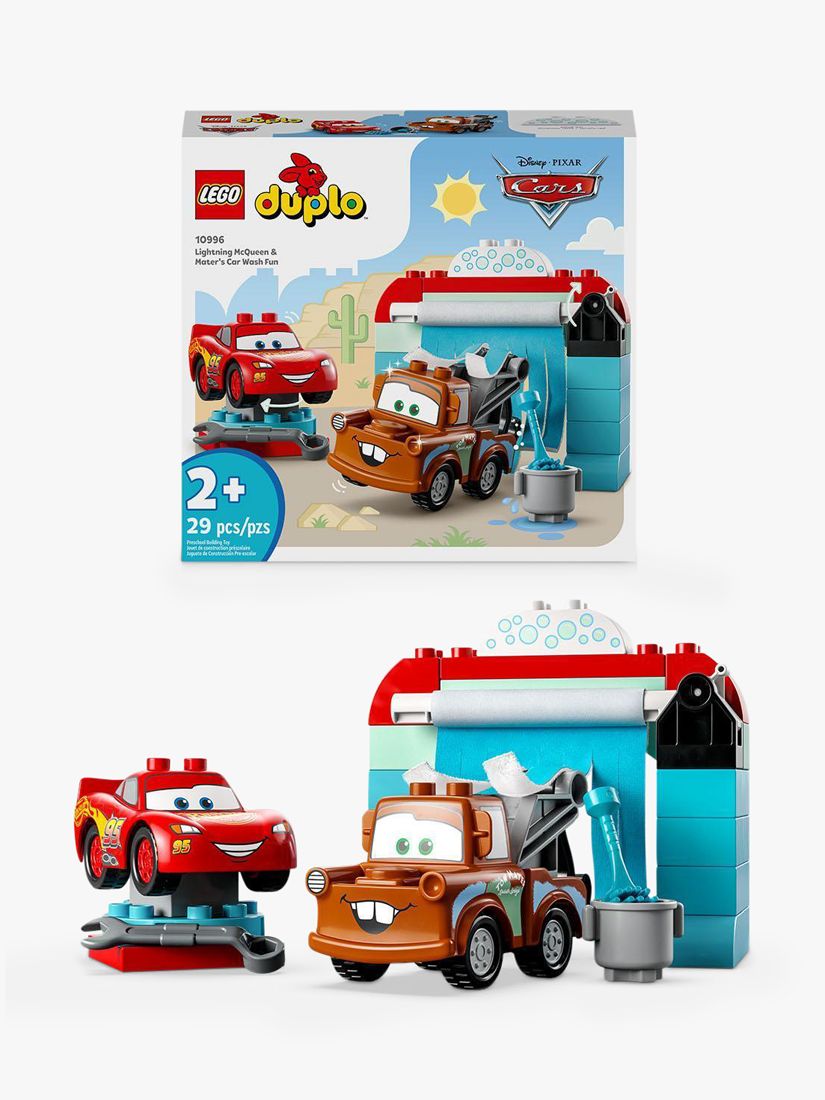 LEGO DUPLO 10996 Lightning McQueen & Mater's Car Wash Fun