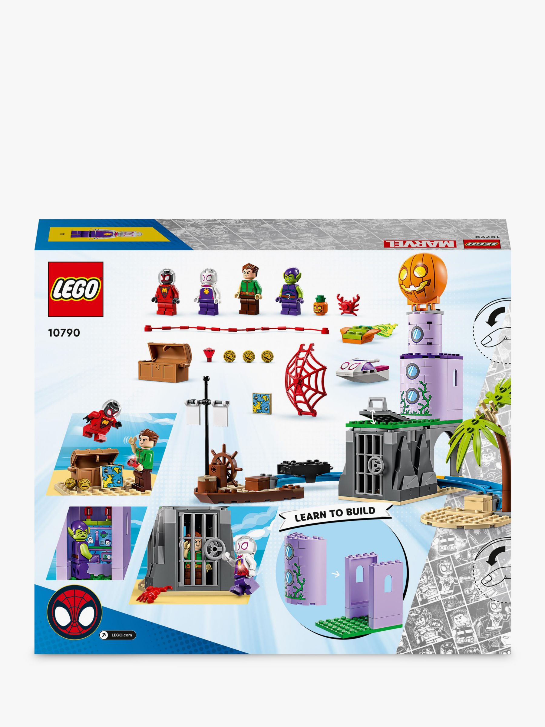 LEGO Marvel Spider-Man 10790 Team Spidey at Green Goblin's Lighthouse
