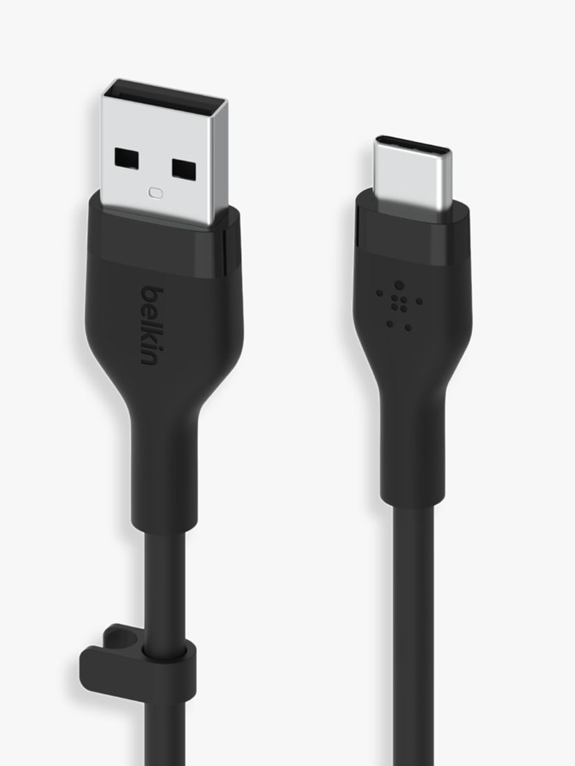 USB-C to USB-A Cable (2m / 6.6ft, Black), Belkin