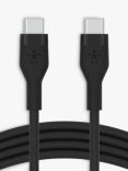 Belkin USB-C to USB-C Silicone Cable, 2m, Black