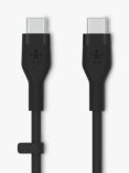 Belkin USB-C to USB-C Silicone Cable, 2m, Black