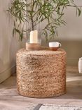 Nkuku Ondal Hemp Side Table, Natural