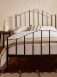 John Lewis Spindle Classic Metal Bed Frame, King Size, Black