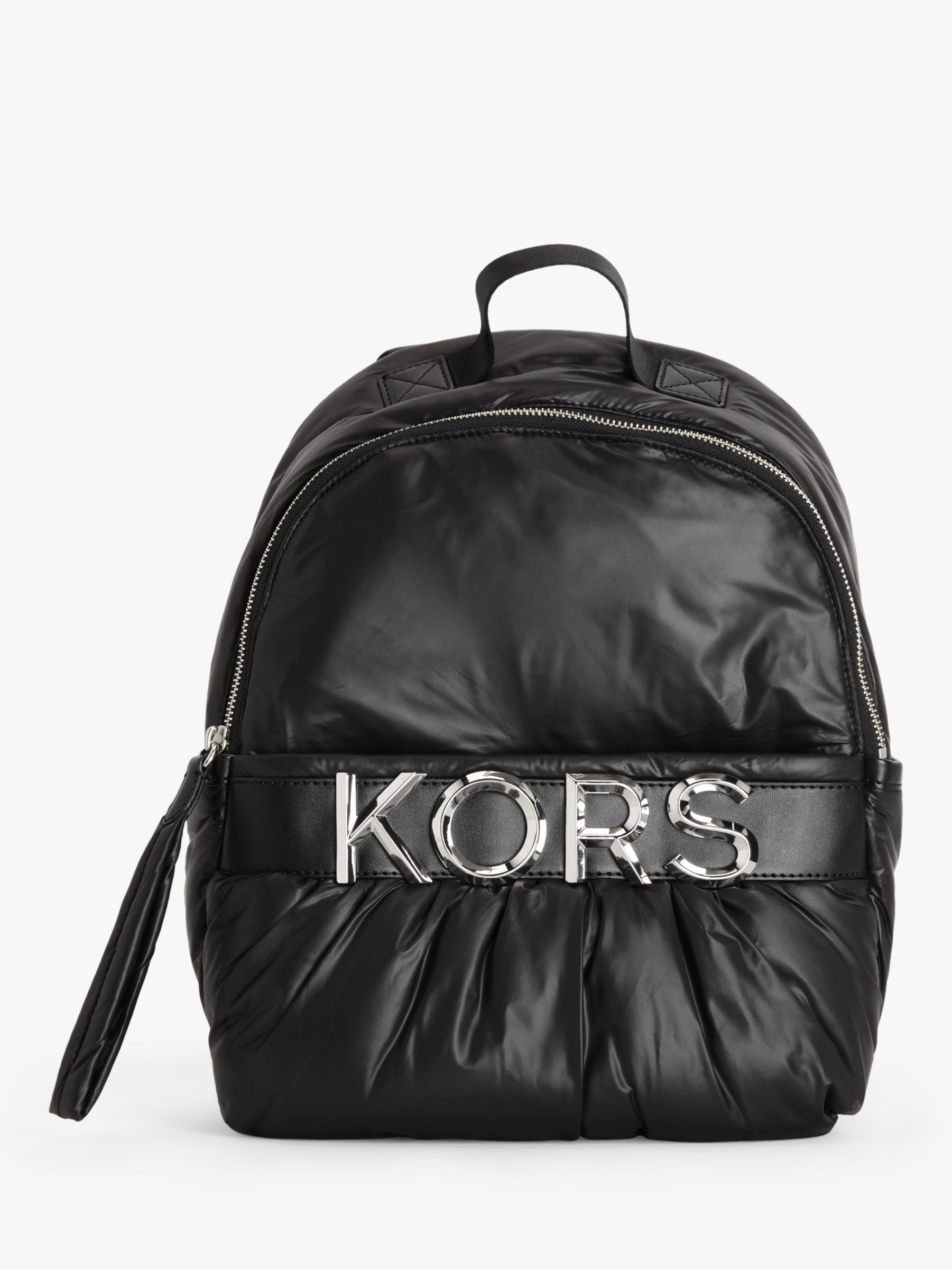 Michael Kors Leonie Logo Backpack, Black
