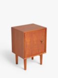 John Lewis Marquetry Wood Bedside Table, Natural