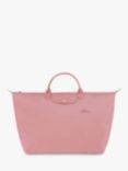 Longchamp Le Pliage Green Recycled Canvas Large Travel Bag, Petal Pink