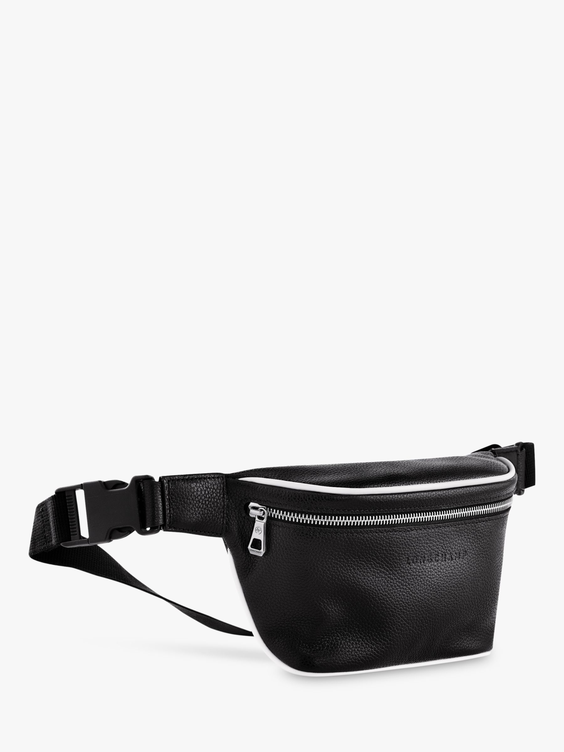 le foulonné leather belt bag