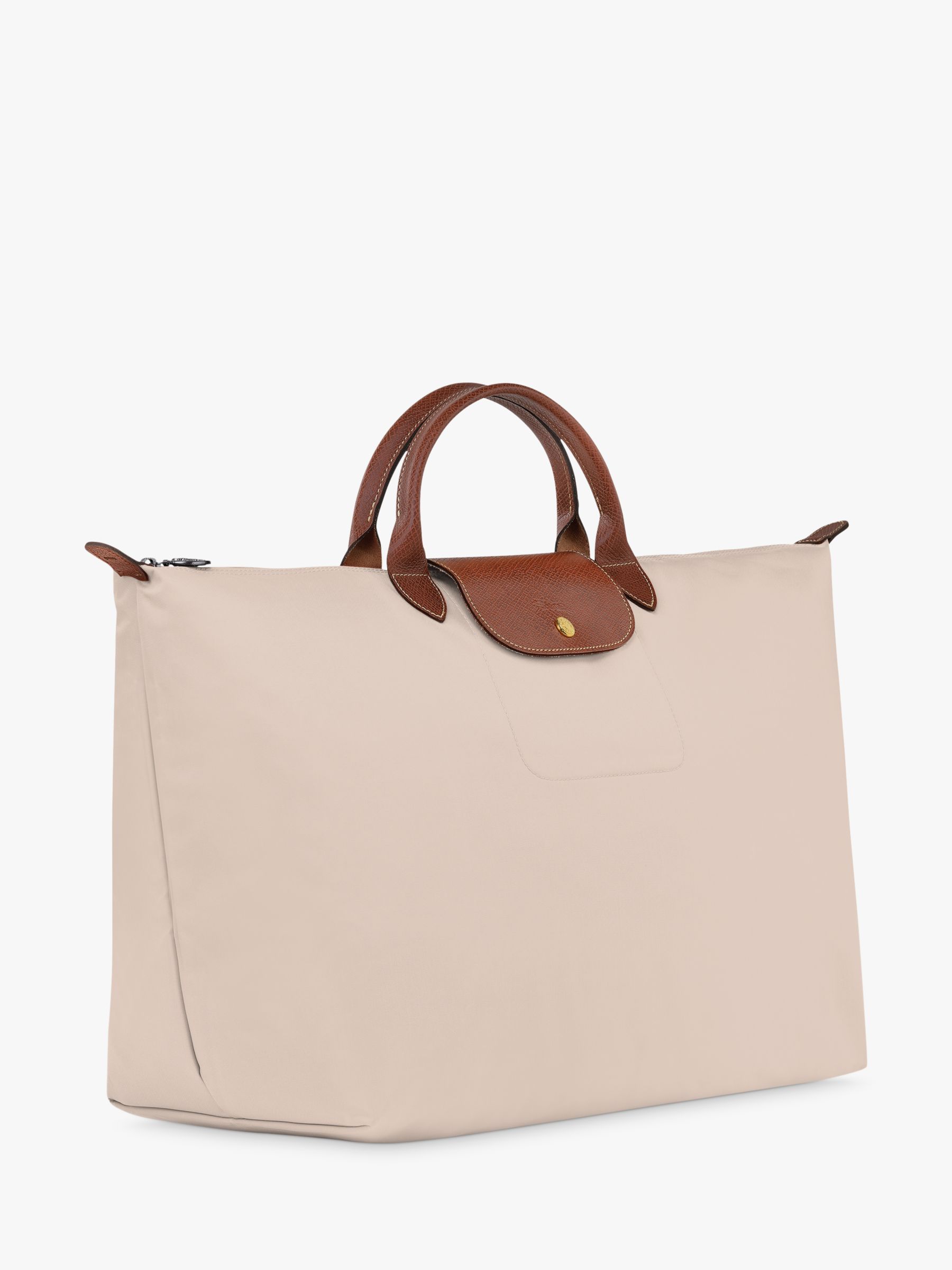 Longchamp Le Pliage Original Travel Bag, Paper at John Lewis & Partners
