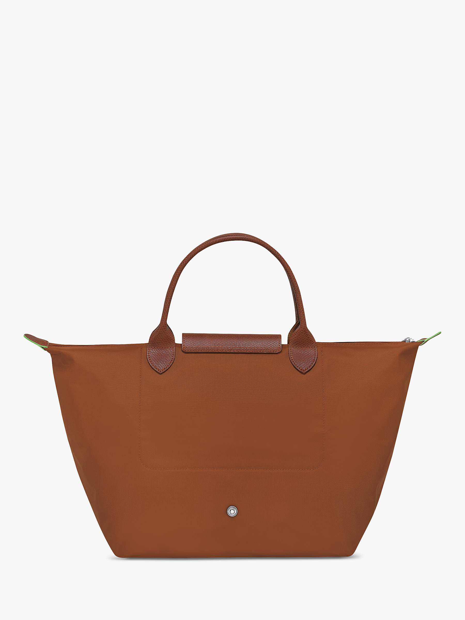Buy Longchamp Le Pliage Recycled Canvas Medium Top Handle Bag Online at johnlewis.com