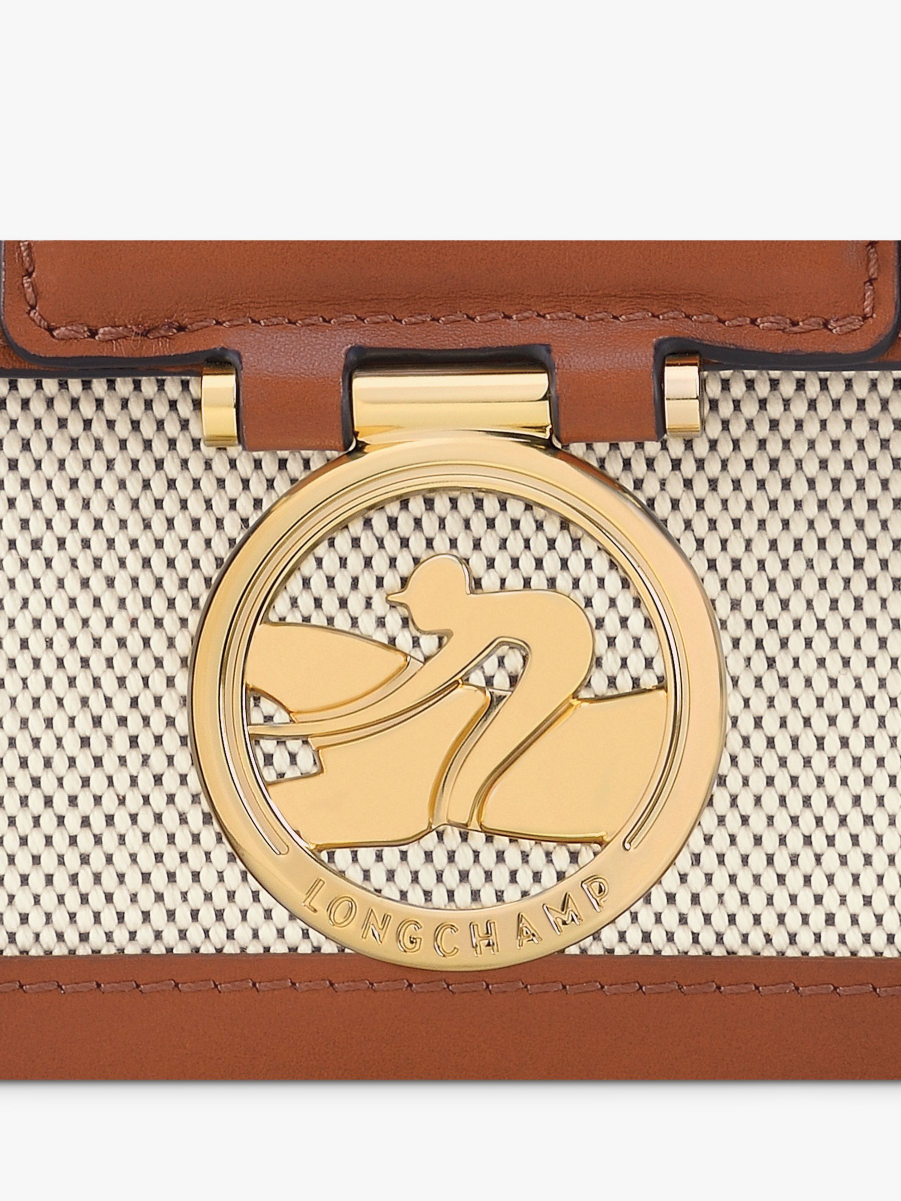 Buy Longchamp Box-Trot Small Flecked Canvas Crossbody Bag Online at johnlewis.com