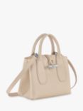 Longchamp Roseau Small Leather Top Handle Bag, Paper