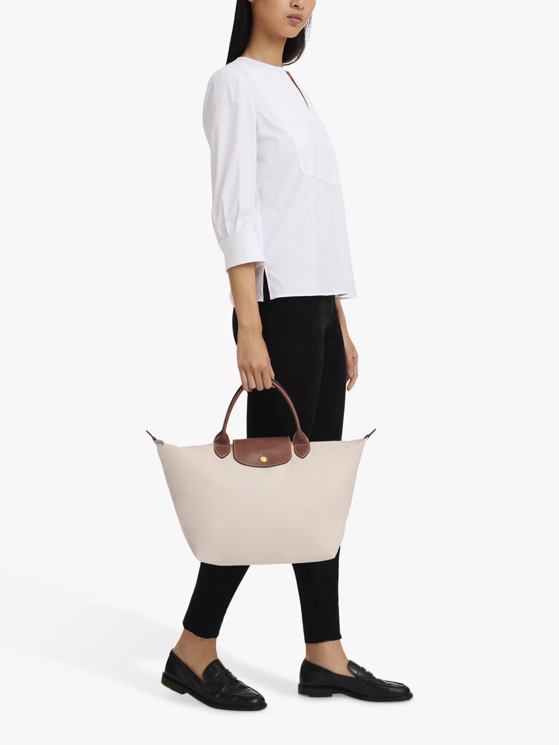 Longchamp Le Pliage Small Size Comparison  Small Top Handle VS Small Long  Handle Bags 