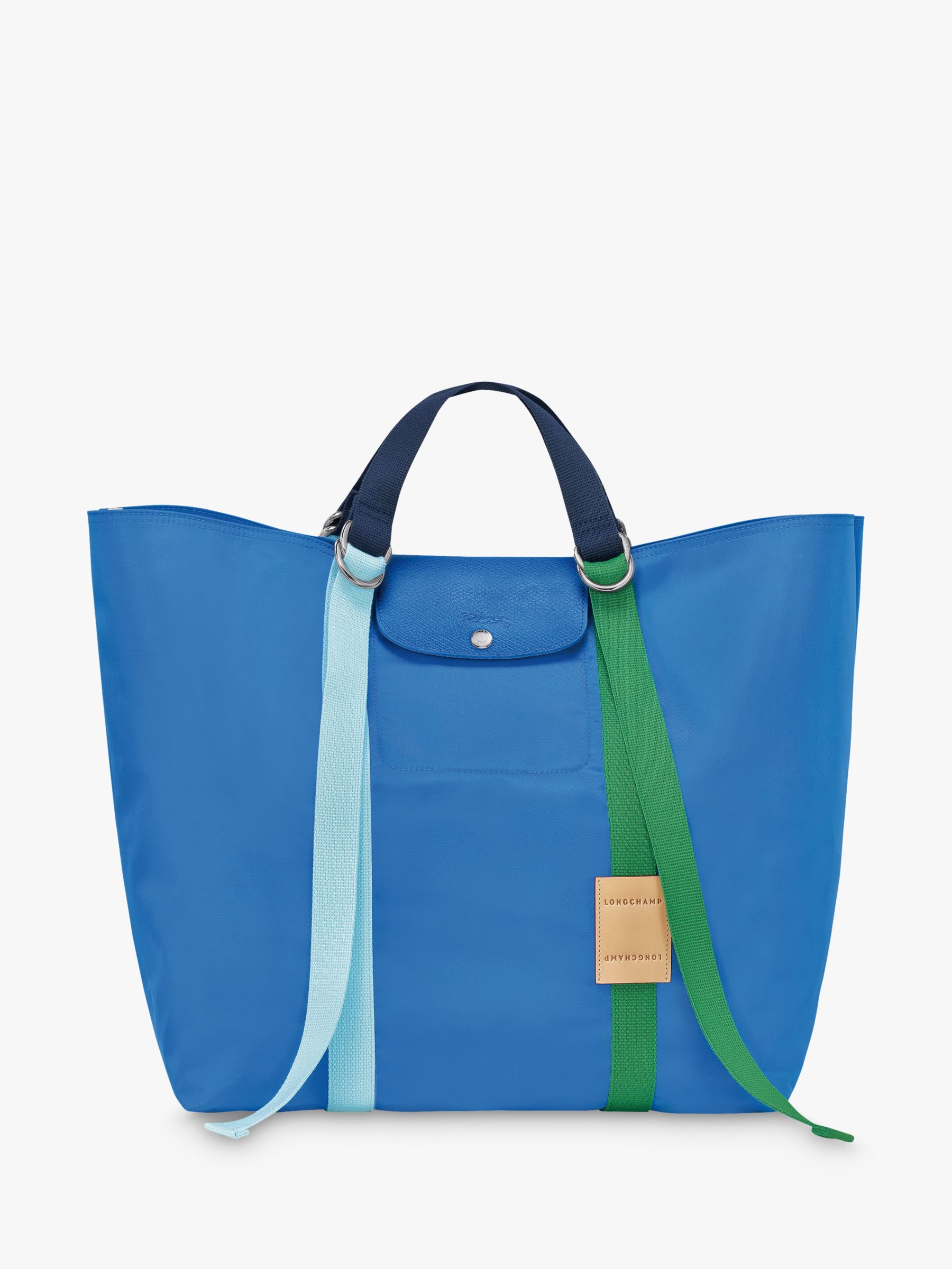 Longchamp Medium Le Pliage Tote Bag - Blue