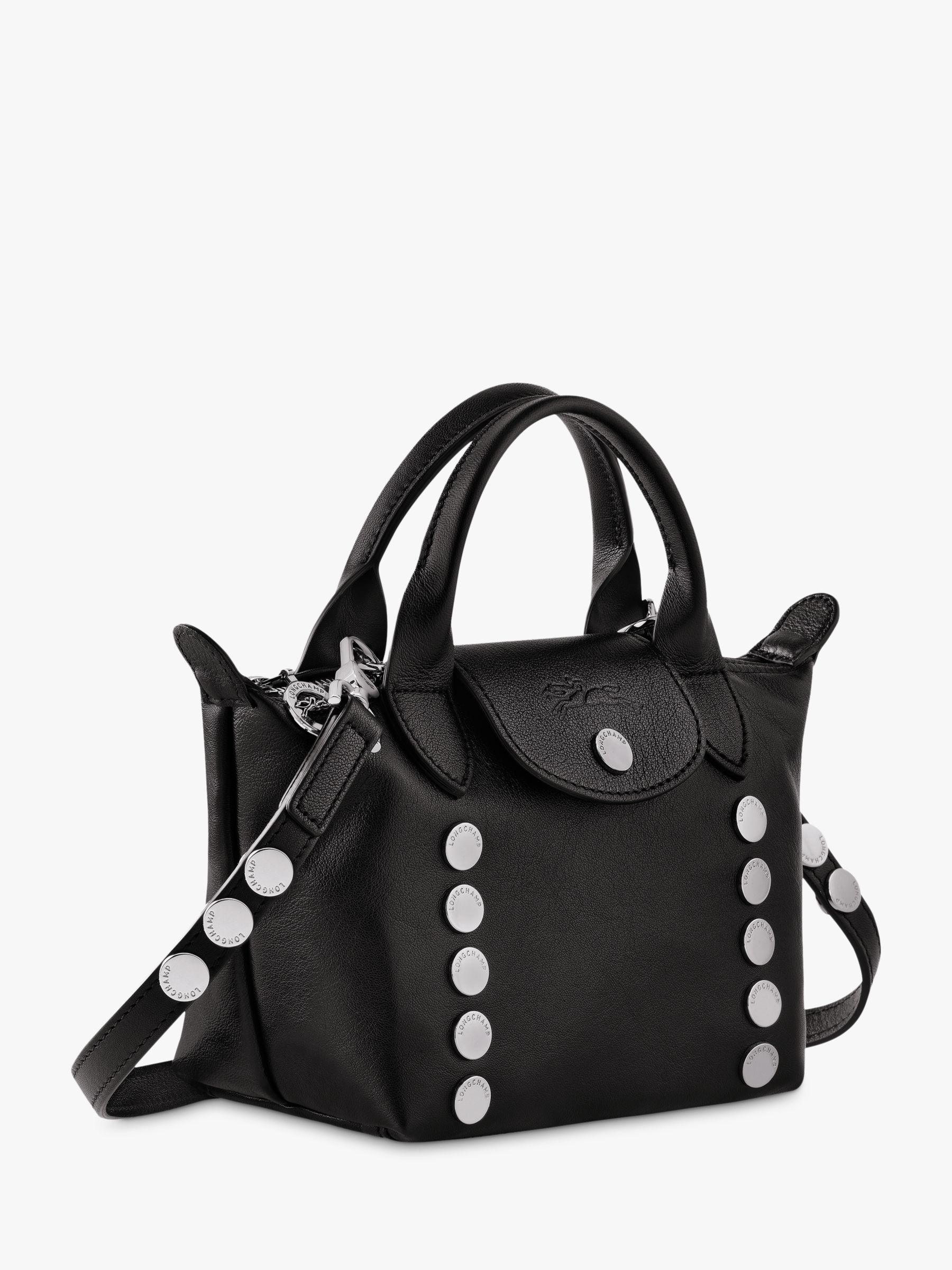 Longchamp Le Pliage Extra Small Top Handle Bag, Black