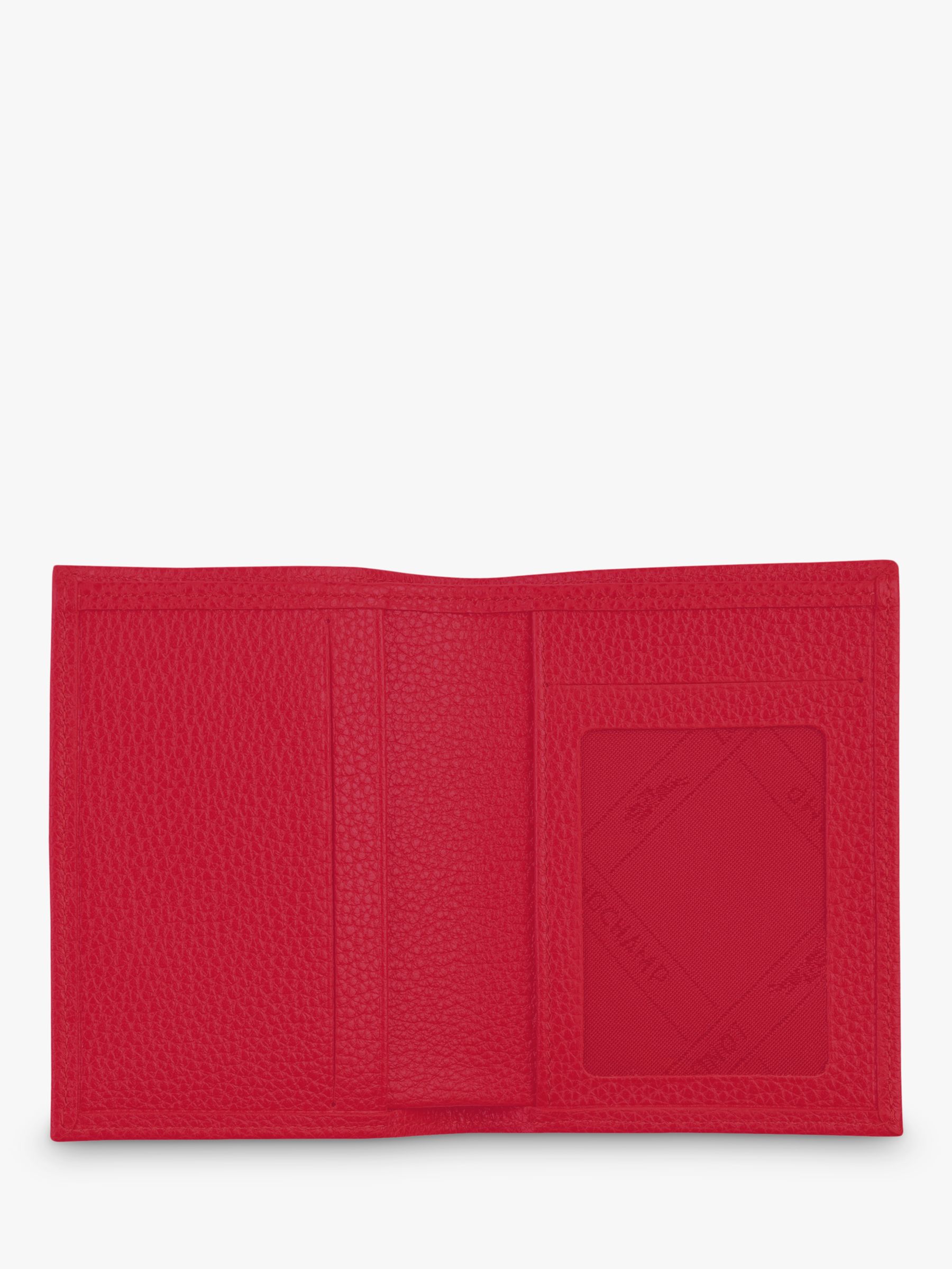 Buy Longchamp Le Foulonné Leather Bi-Fold Card Holder Online at johnlewis.com