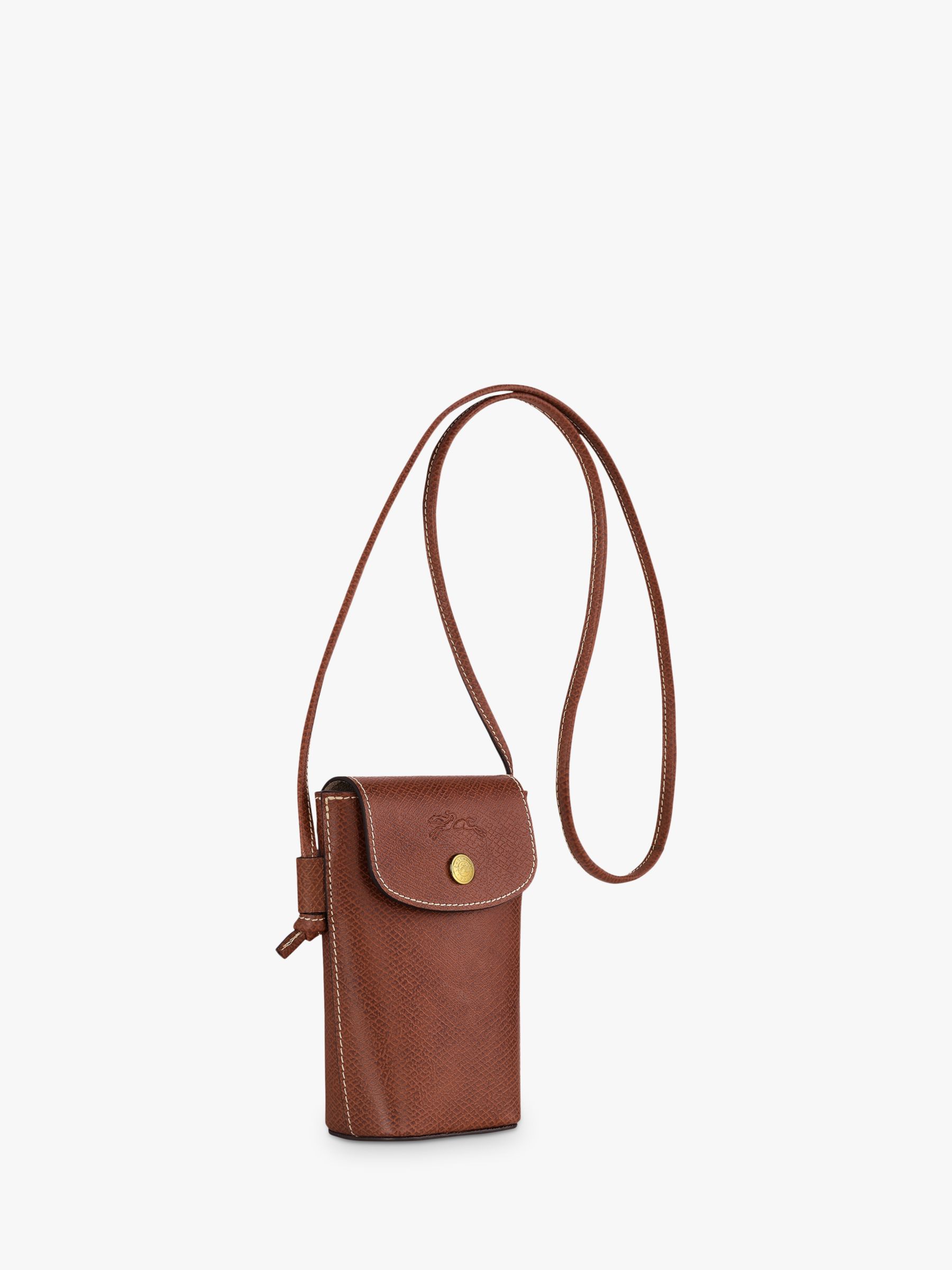 Buy Longchamp Épure Leather Phone Pouch Bag Online at johnlewis.com