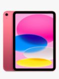 2022 Apple iPad, 10.9", A14 Bionic Processor, iPadOS, Wi-Fi & Cellular, 64GB, Pink