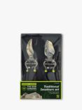 Spear & Jackson Bypass and Anvil Secateurs, Set of 2