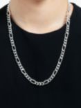 Susan Caplan Vintage Rediscovered Figaro Chain Necklace, Dated Circa 1990s