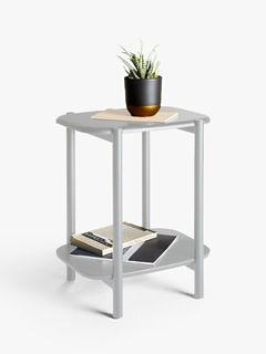 John Lewis ANYDAY Pebble Side Table, Griege