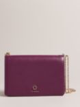 Ted Baker Jorjey Leather Chain Strap Cross Body Bag, Oxblood