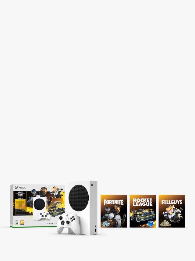 Microsoft Xbox Series S Fortnite & Rocket League Bundle 512GB Console -  White for sale online