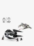 LEGO Star Wars 75348 Mandalorian Fang Fighter vs. TIE Interceptor