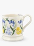 Emma Bridgewater Flowers Bluebells Half Pint Mug, 300ml, Blue/Multi